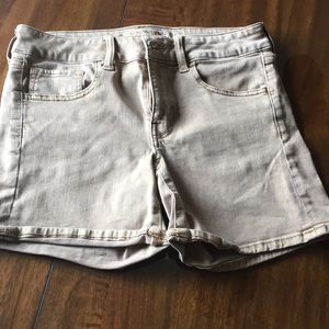Khaki Jean shorts